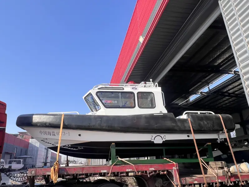 Lawada® Yacht berjaya menyampaikan bot peronda penguatkuasaan undang -undang aluminium 7.8m